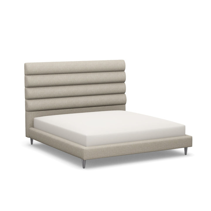 Interlude Home Channel King Bed Wheat