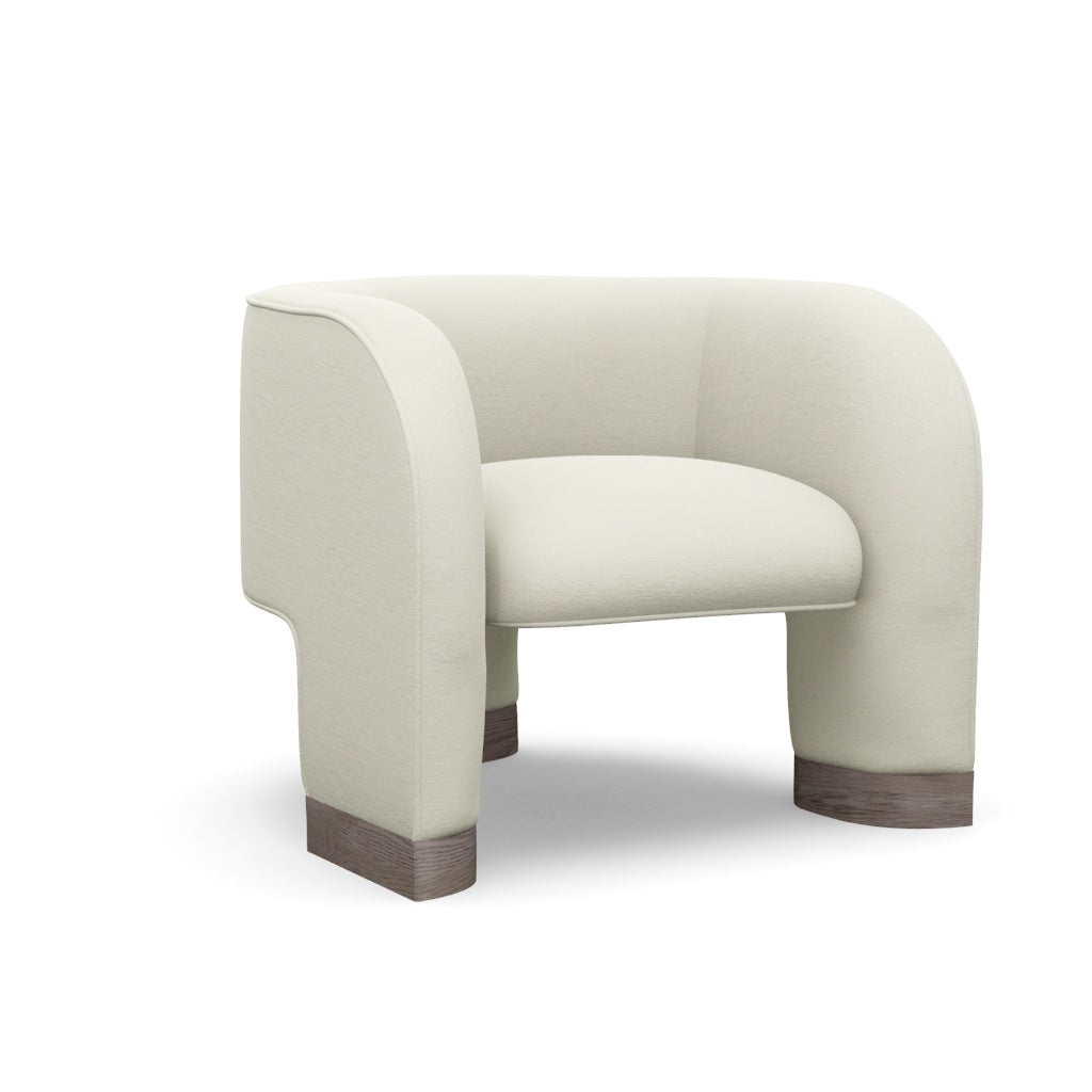Interlude Home Trilogy Chair Pure