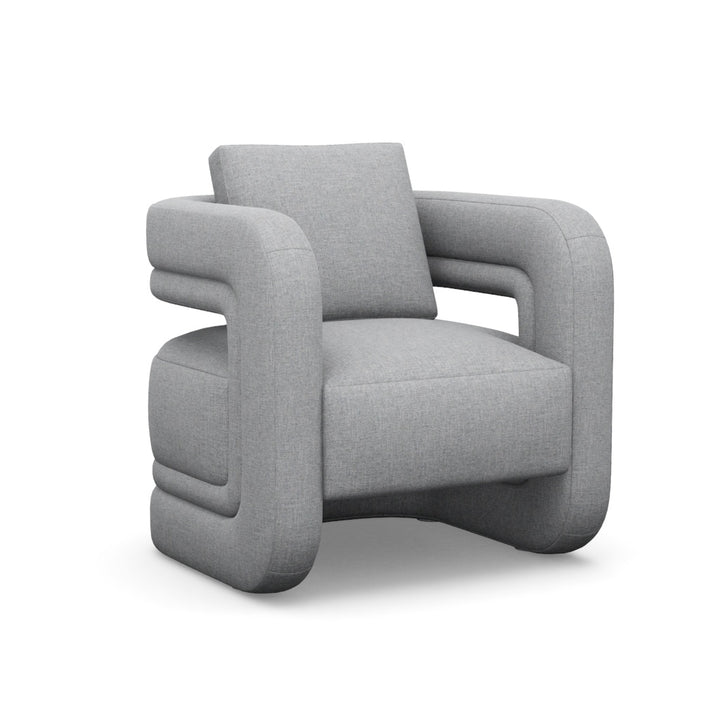 Interlude Home Scillia Chair Grey