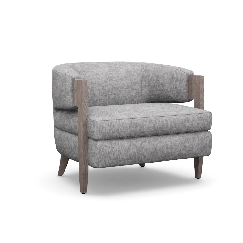 Interlude Home Kelsey Grand Chair Feather