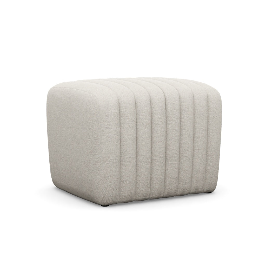 Interlude Home Channel Ottoman Cameo