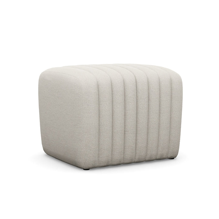 Interlude Home Channel Ottoman Cameo