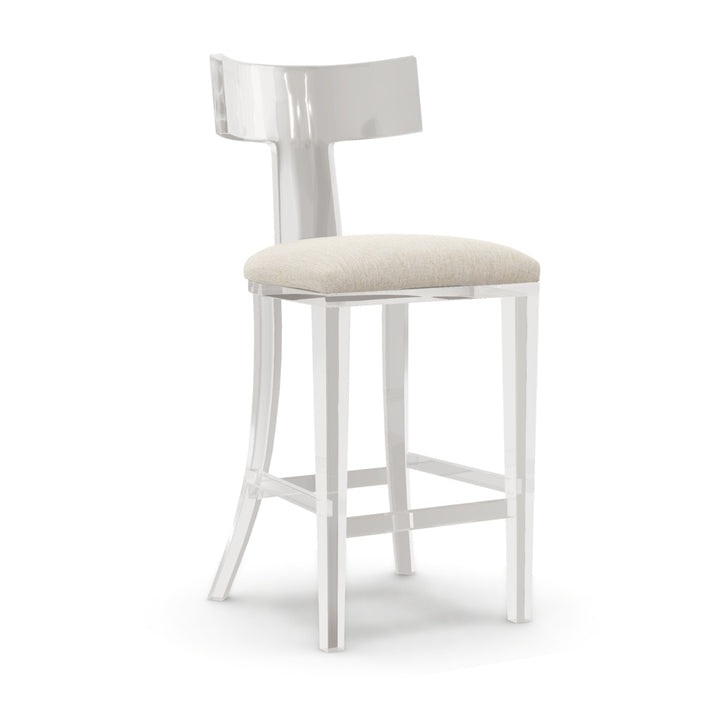 Interlude Home Tristan Acrylic Counter Stool Drift