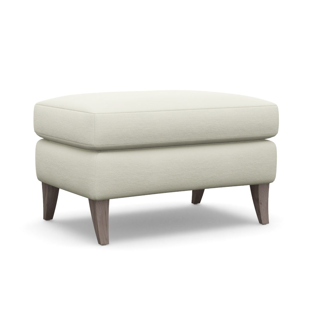 Interlude Home Kelsey Ottoman Pure