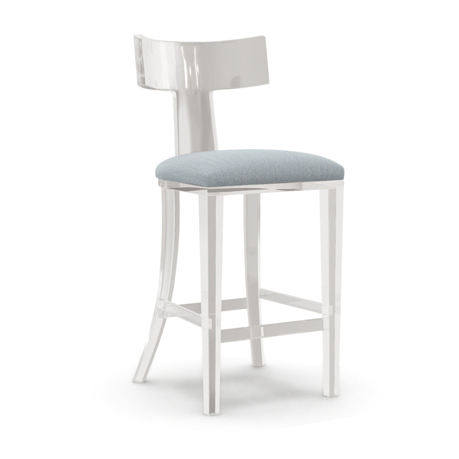 Interlude Home Tristan Acrylic Counter Stool Marsh