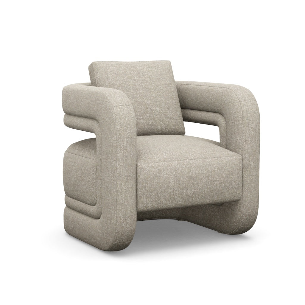 Interlude Home Scillia Chair Wheat