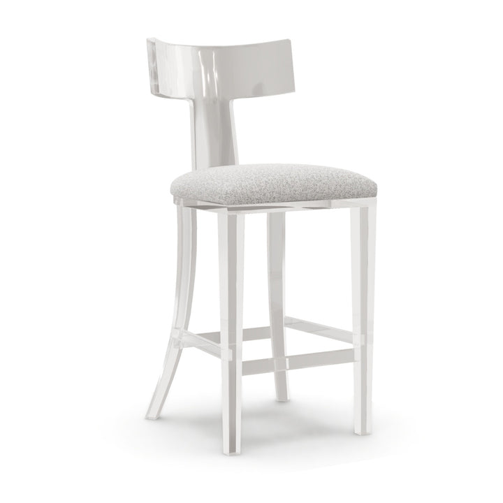 Interlude Home Tristan Acrylic Counter Stool Breeze