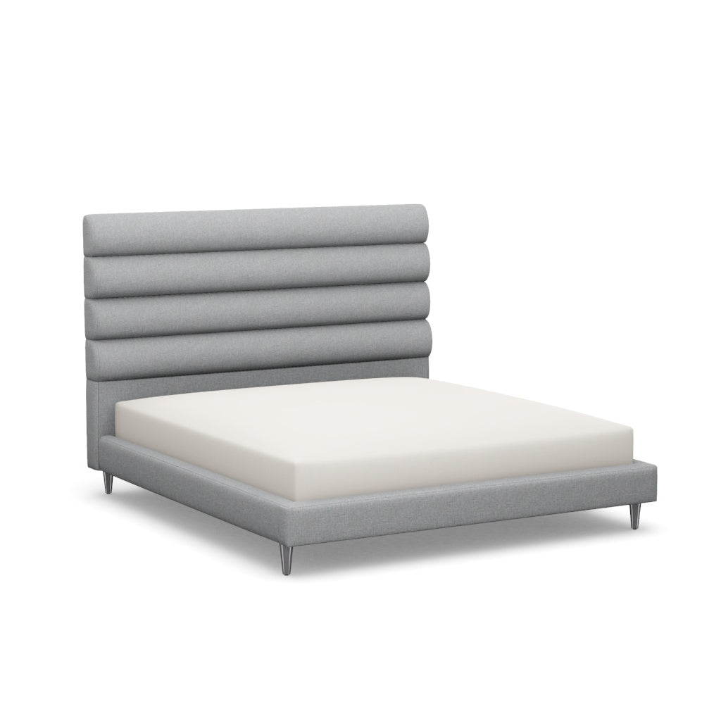 Interlude Home Channel King Bed Grey