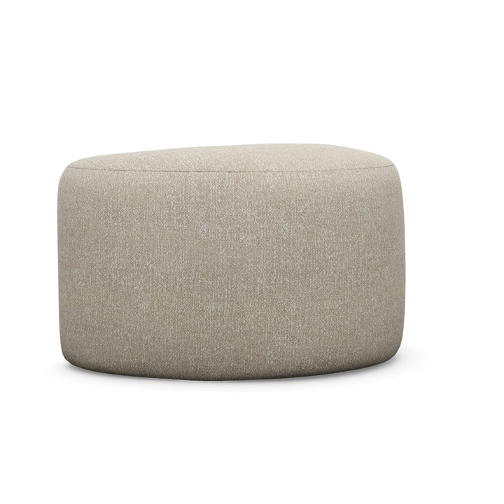 Interlude Home Carlisle Left Ottoman Wheat