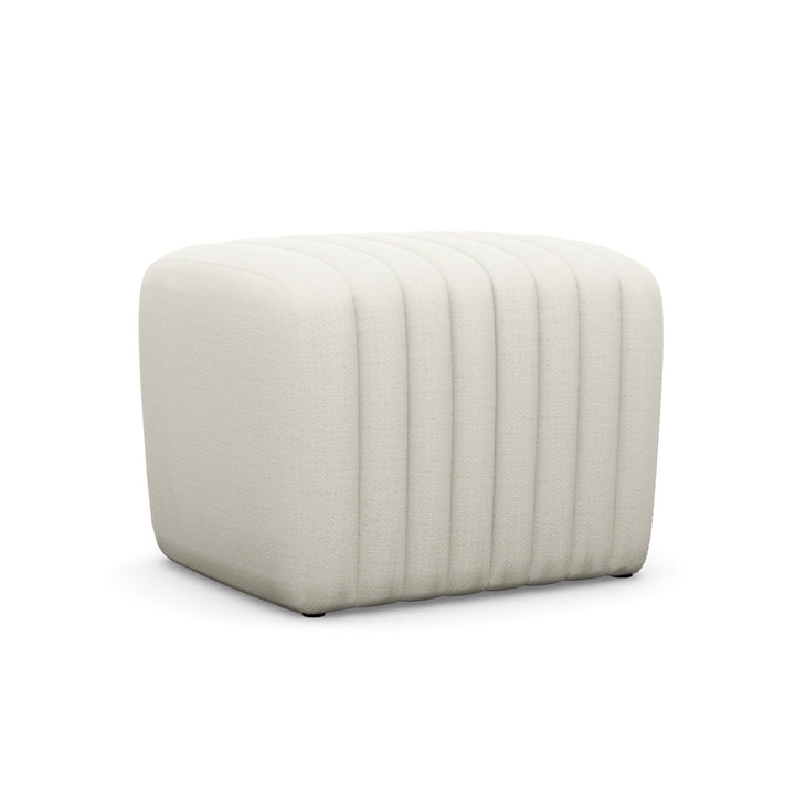 Interlude Home Channel Ottoman Dune
