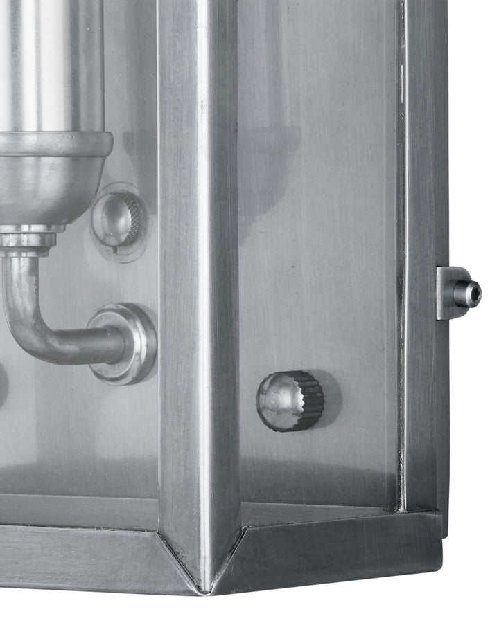 Outdoor Wall Sconces Royster Silver Outdoor Wall Sconce