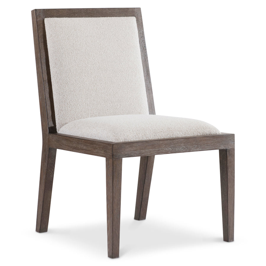 Outline Wooden Frame Side Chair