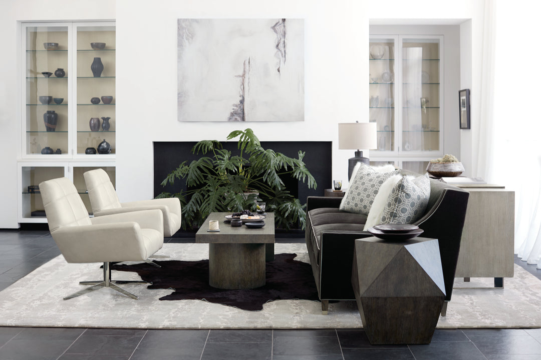 Linea Trapezoid End Table