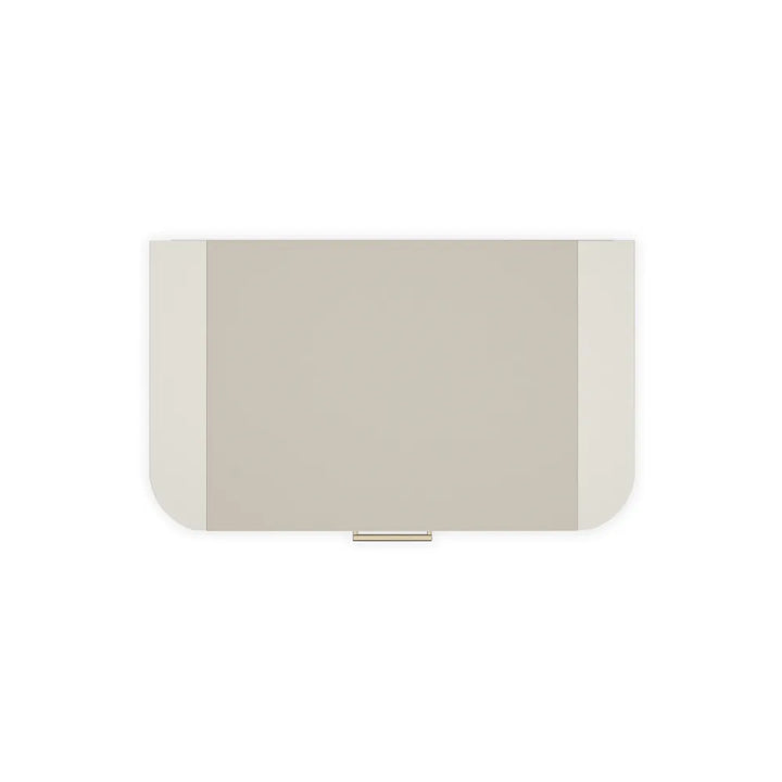 Adore 30 Nightstand with Shelf - Matte Pearl