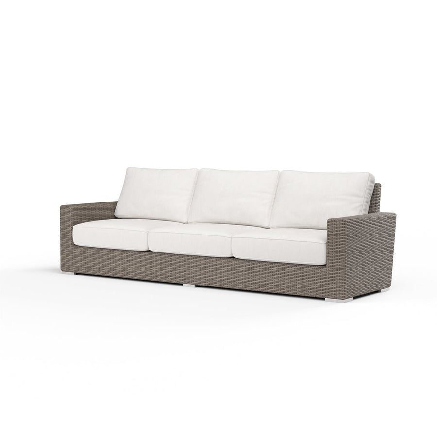 Outdoor Sofas and Sectionals Coronado Sofa in Canvas Flax w/ Self Welt