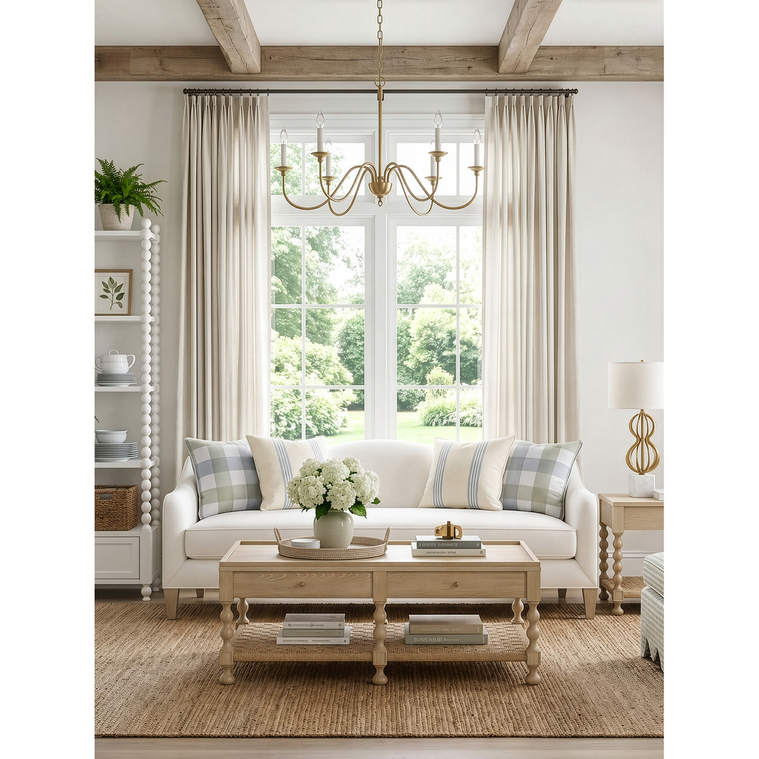 Haven Rectangular Cocktail Table — Sun Oak