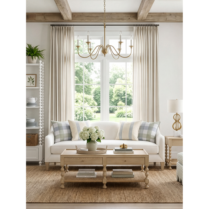 Haven Rectangular Cocktail Table — Sun Oak