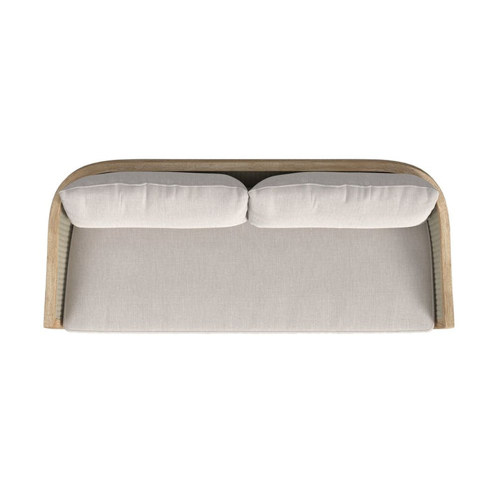 Cambria Sofa in Canvas Canvas w/ Self Welt