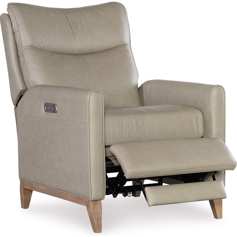 Quinnie Power Recliner with Power Headrest - Green