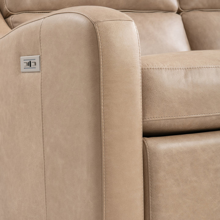 Ventura Leather Power Motion Sofa Recliner