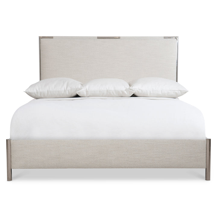 Modulum Upholstered Queen Panel Bed