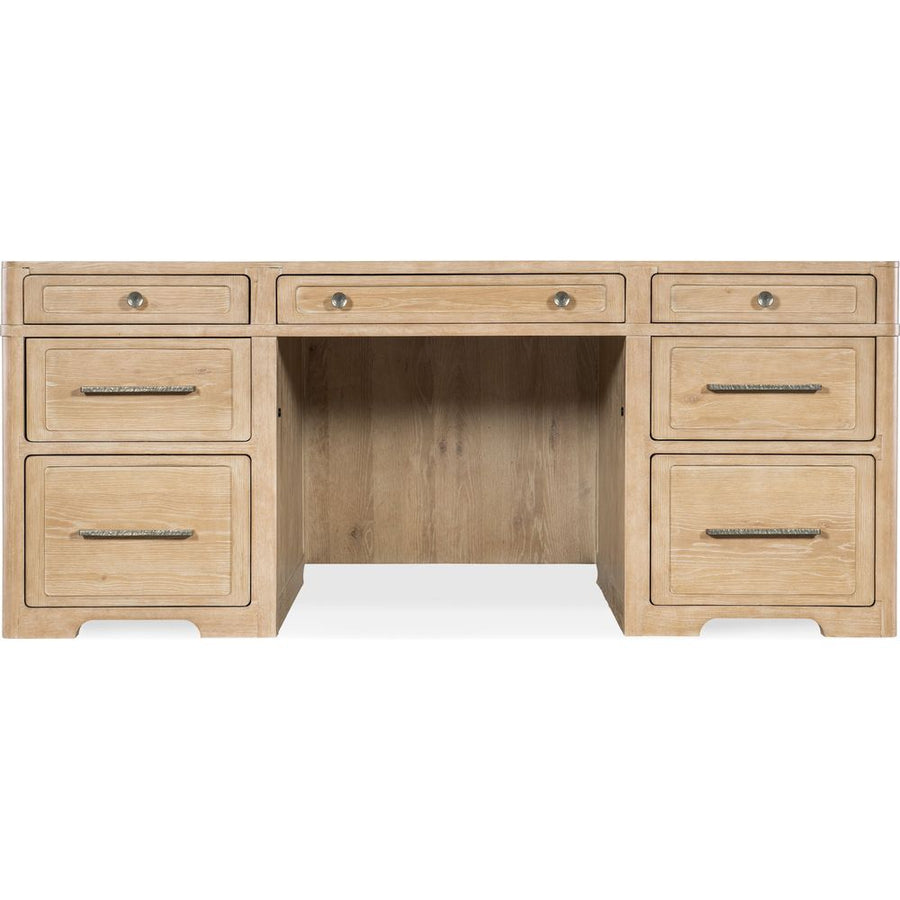 Desks Solace Executive Desk - Light Wood