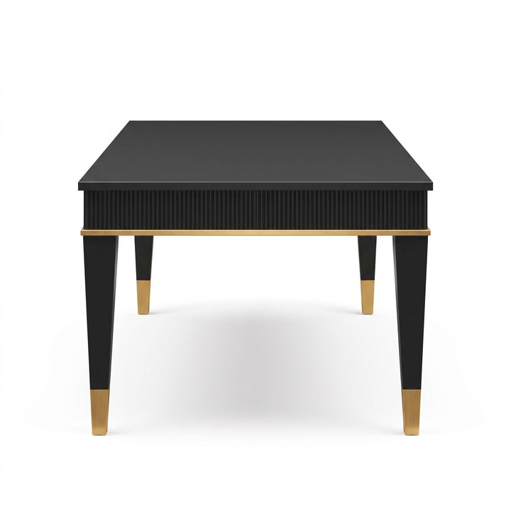 Boulevard Rectangular Cocktail Table — Raven Black