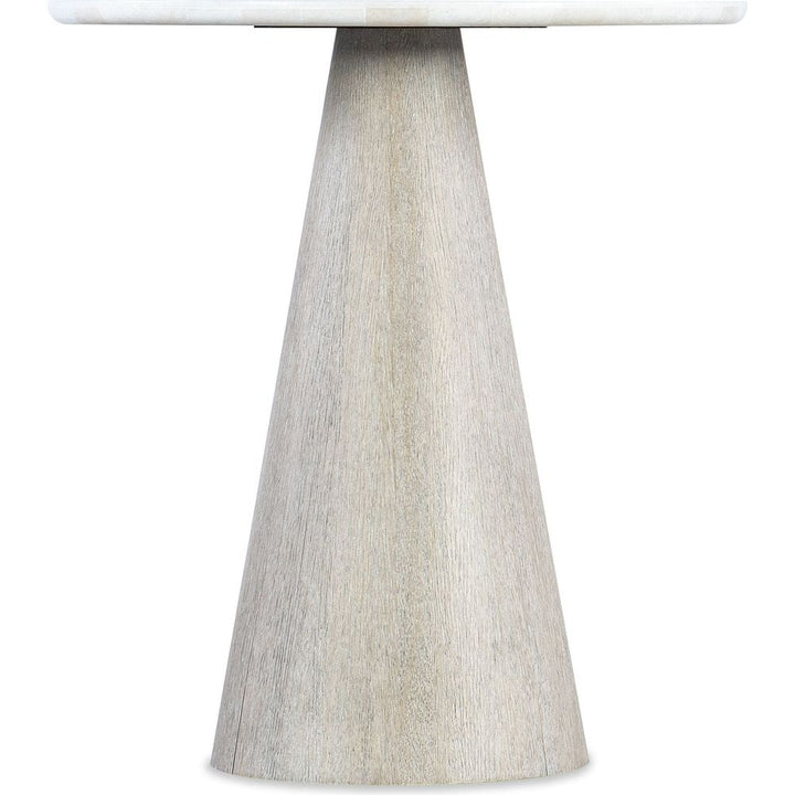Side Tables Modern Mood Round Accent Table - Light Wood