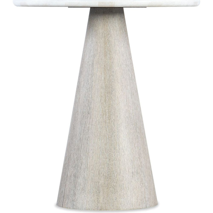 Side Tables Modern Mood Round Accent Table - Light Wood