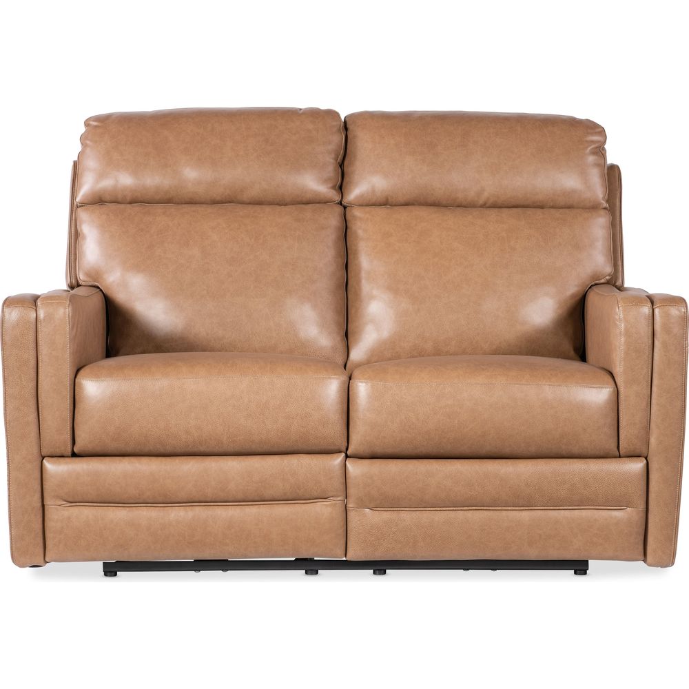 Sofas: Recliners Twain Zero Gravity Power Loveseat w/Power Headrest and Lumbar - Brown
