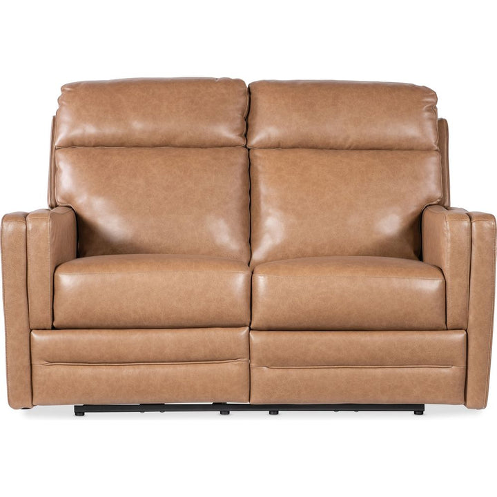 Sofas: Recliners Twain Zero Gravity Power Loveseat w/Power Headrest and Lumbar - Brown