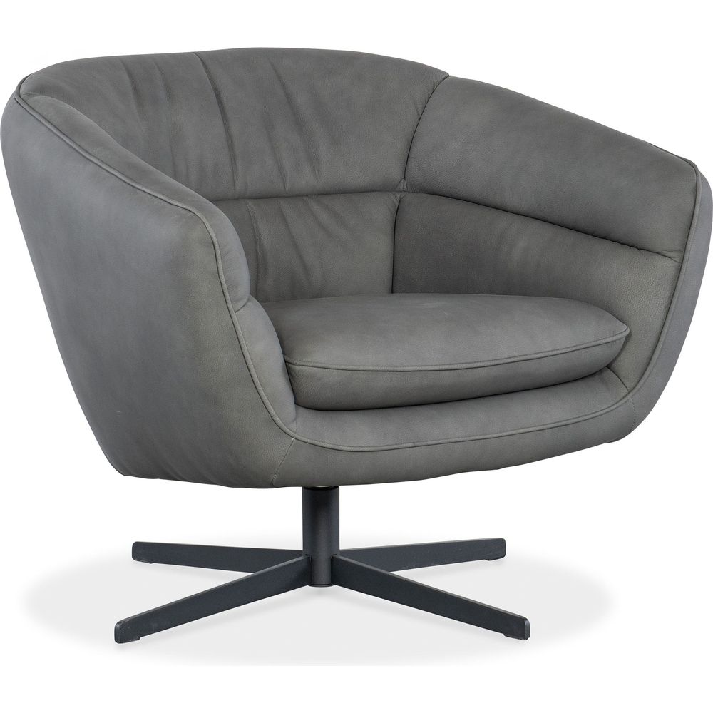 Lounge Chairs Mina Swivel Chair - Grey