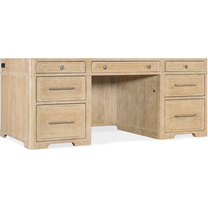 Desks Solace Executive Desk - Light Wood