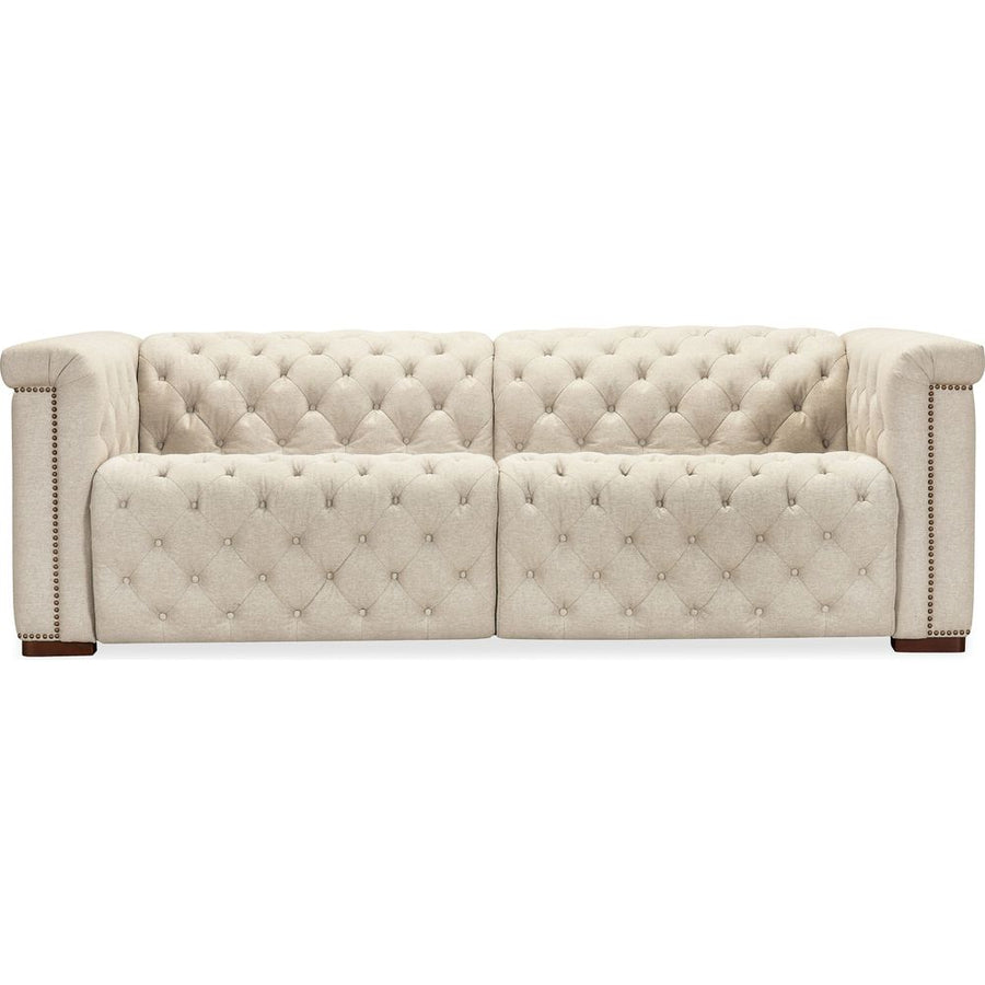 Sofas: Recliners Apollo Deux Power Recliner and Power Headrests - Beige Fabric