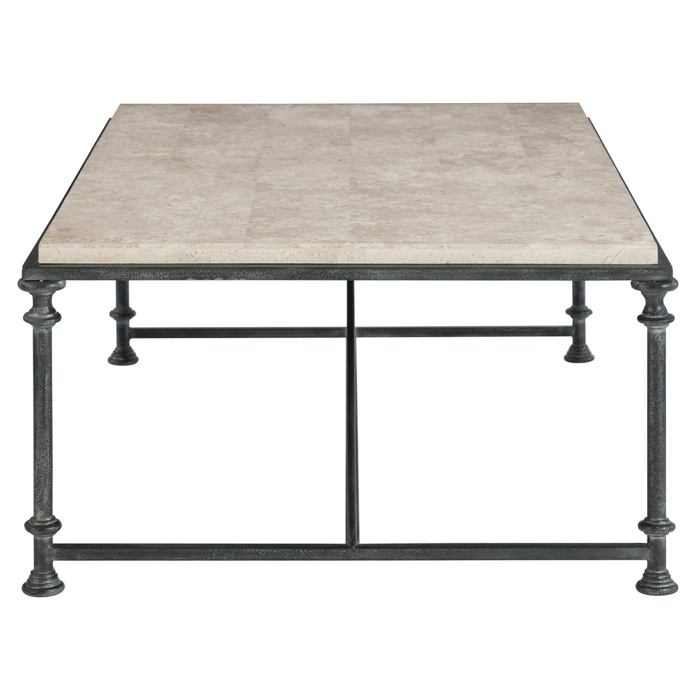 Galesbury Rectangular Metal Cocktail Table