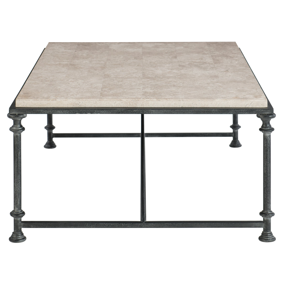 Galesbury Rectangular Metal Cocktail Table