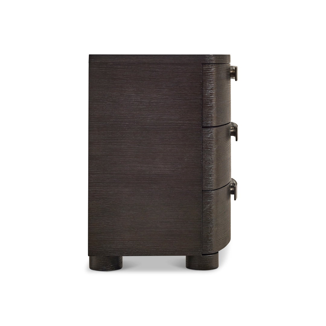 Geneve 3 Drawer Nightstand, 24"
