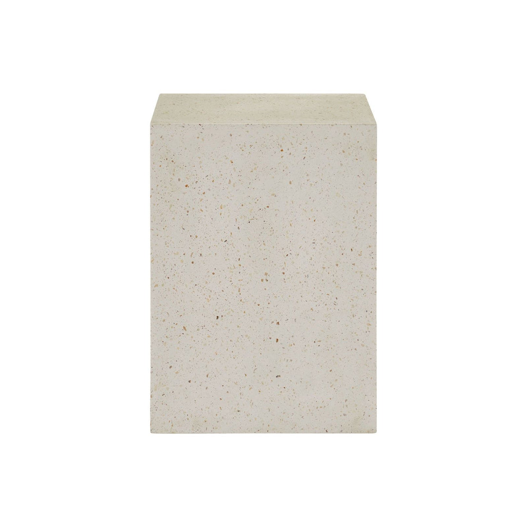 Carson Ivory Terrazzo Accent Table