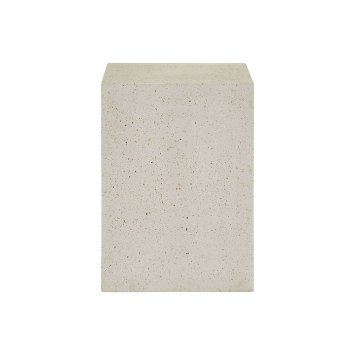 Carson Ivory Terrazzo Accent Table