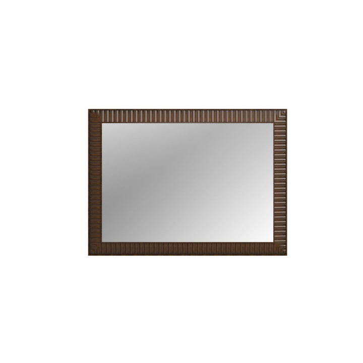 Eave Landscape Mirror — Hazelnut