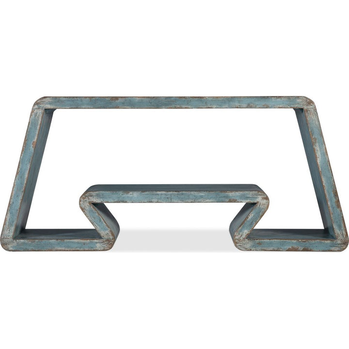 Console Tables Commerce & Market Inside Track Console Table - Blues