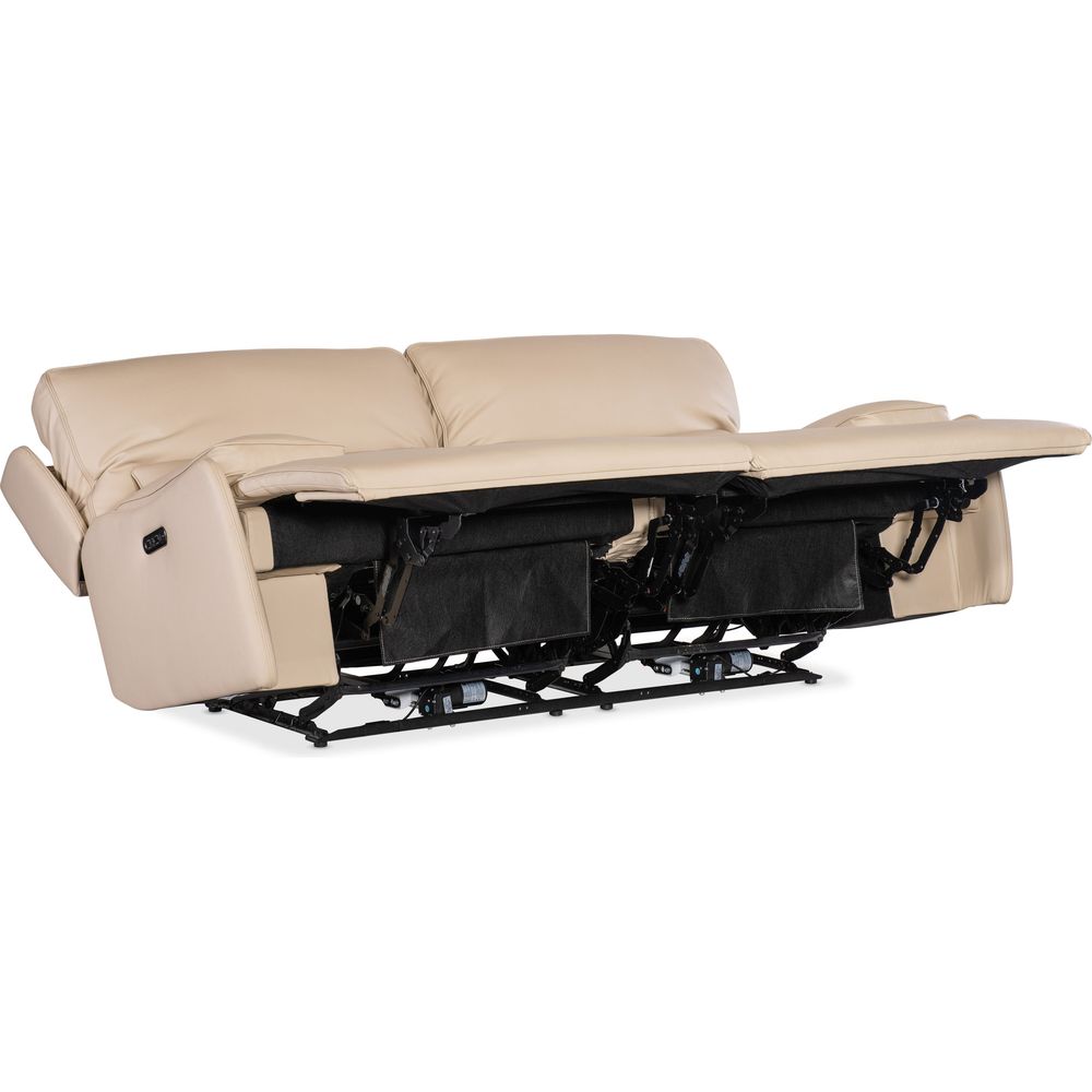 Sofas: Recliners Elliot Zero Gravity Sofa with Power Recline & Power Headrest - Beige