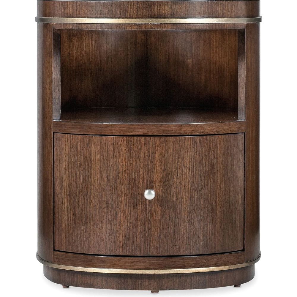 Side Tables Melange Contours Side Table - Dark Wood