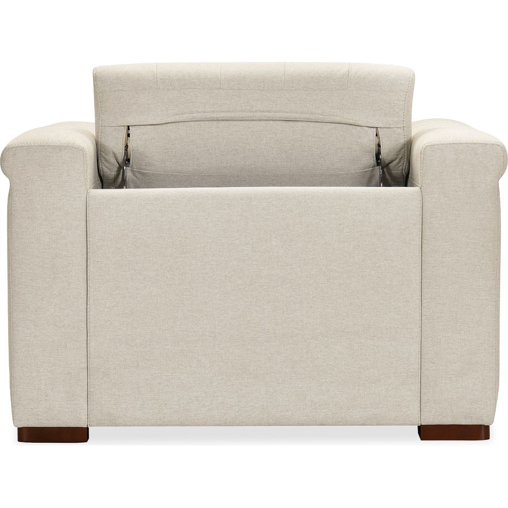 Lounge Chairs: Recliners Savion Deux Power Recliner with Power Headrest - Beige