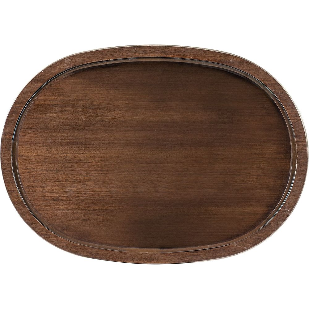 Side Tables Melange Contours Side Table - Dark Wood