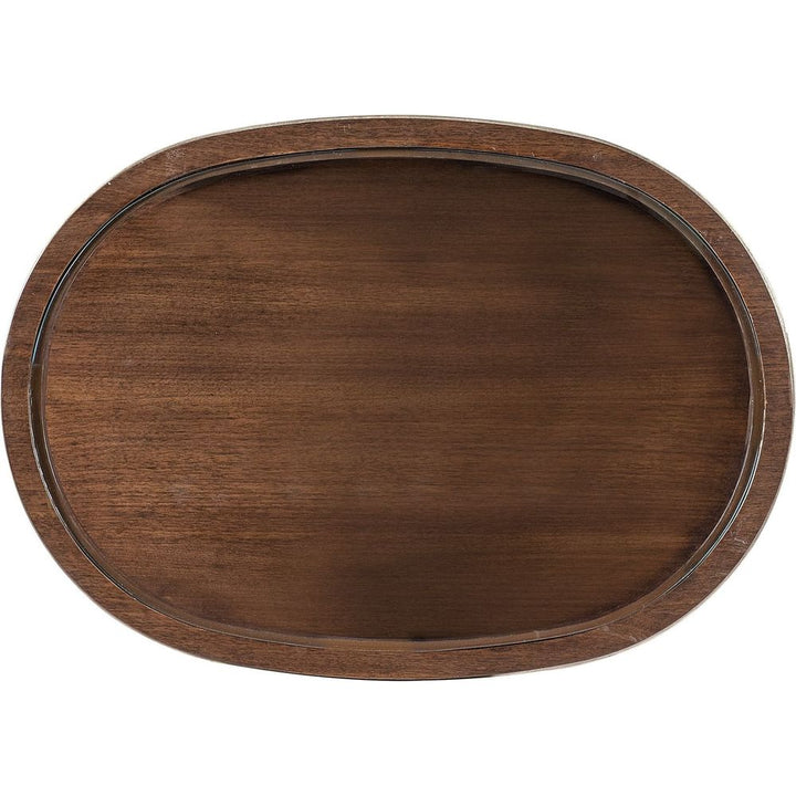 Side Tables Melange Contours Side Table - Dark Wood