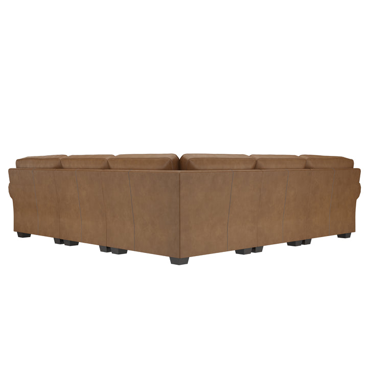 Grandview Leather Sectional