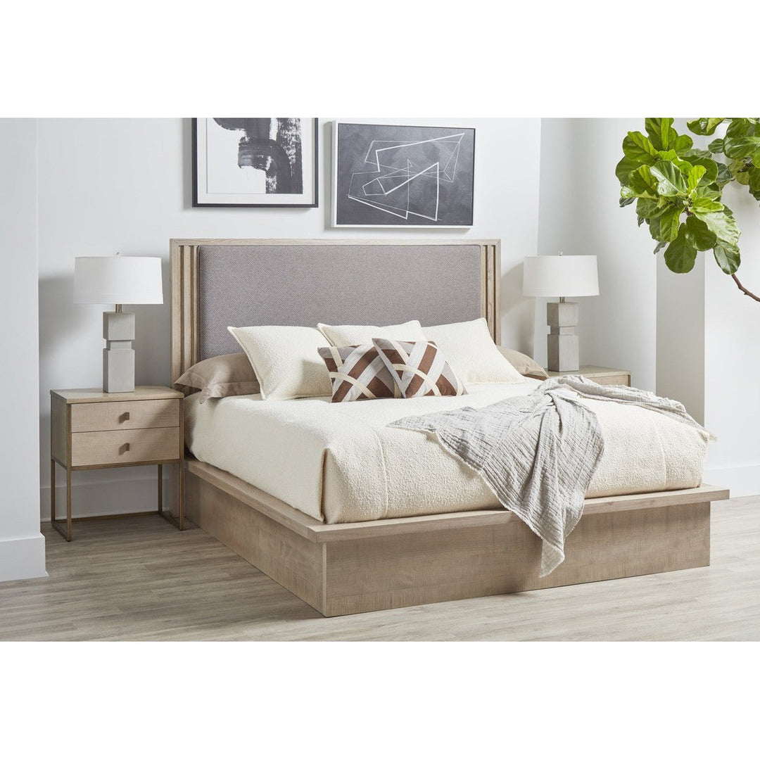 North Side Queen Panel Bed - Brown