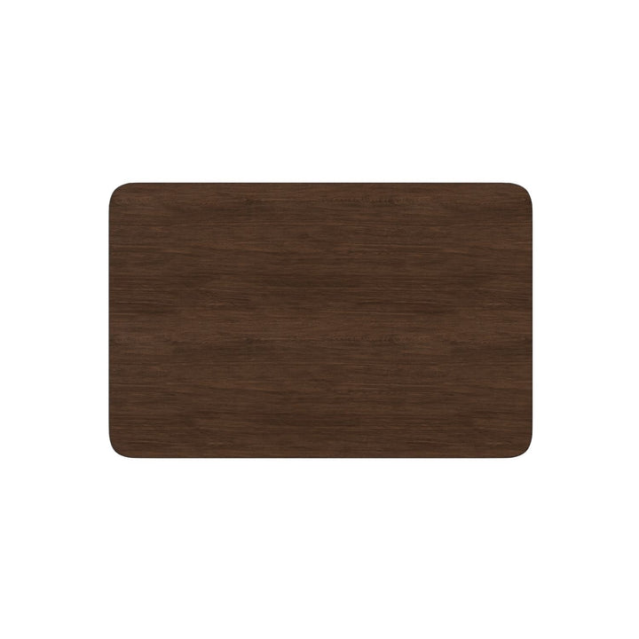 Verge Open Nightstand — Handcrafted Walnut