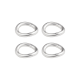 Set of 4 Knife / Chopstick Rests Vertigo Silver Plated Accessory